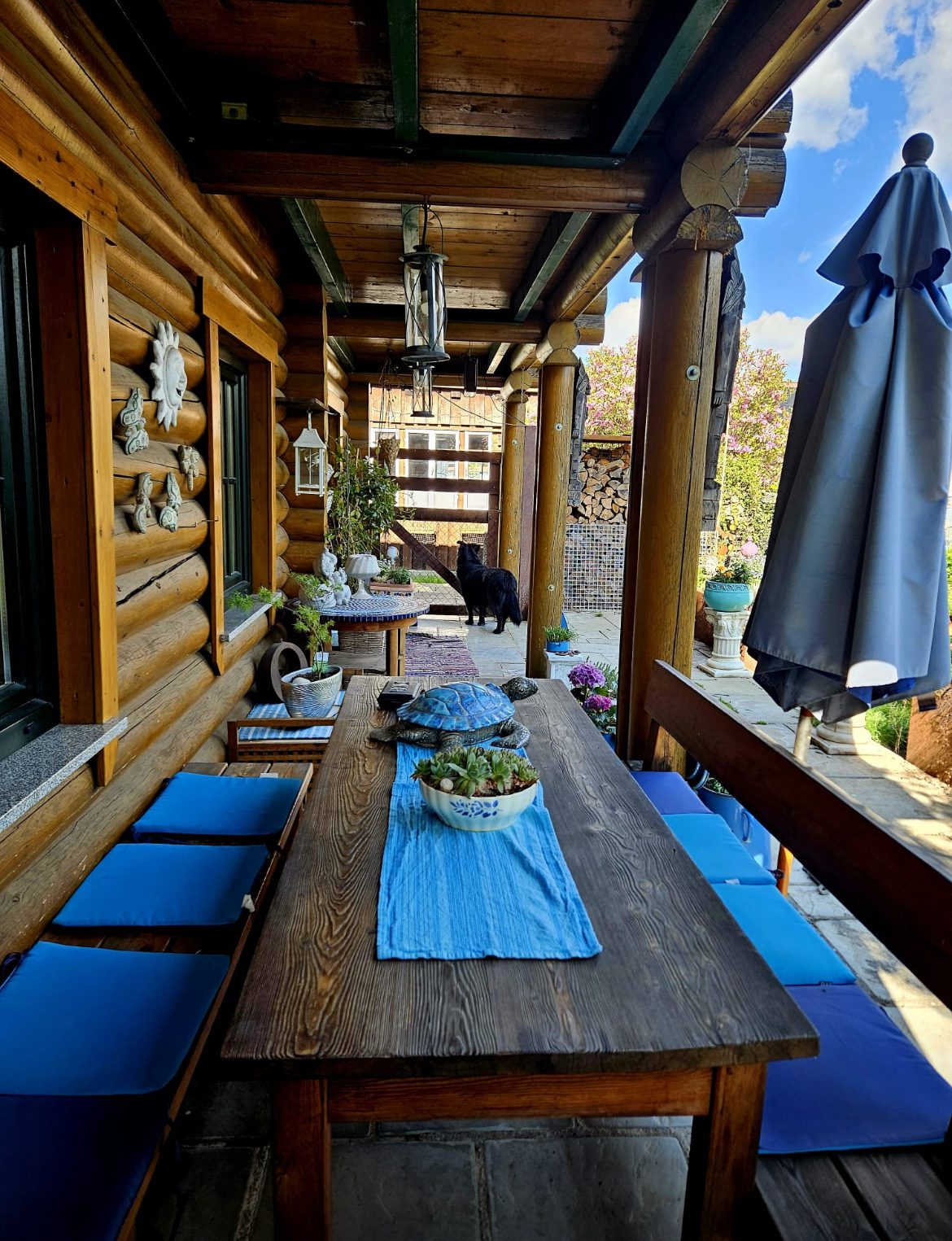 Haus-Terrasse